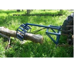 Plans to make  a Hydraulic Log Grapple for Cat 0 or 1 3pt Hitch, Tractor Mounted