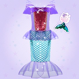 Dreamon Princess Dress, Kids Dress, 4 x Cloak x 1 Cepter, Crown, Jewelry, Hair Clip, Accessories, Girls, Toys, Girls, Gift for 3, 4, 5, 6 Years Old, Girls, Birthday Gift, Christmas Gift, Girls,