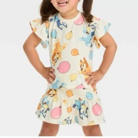 Target Brand New Bluey 2T 3T 4T 5T Skirt and Top Set IVORY TARGET PICK SIZE - 5T