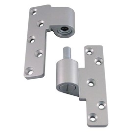 Pivot Hinge, Right Hand, Clear Aluminum