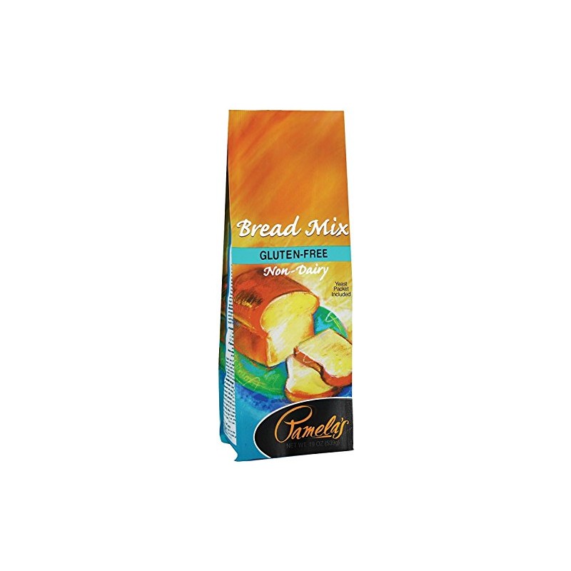 Pamela's Products Gluten-Free, Bread Mix, 19-Ounce Packages