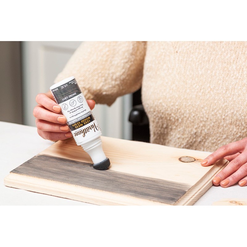 Varathane 368033 Less Mess Wood Stain and Applicator, 4 oz,