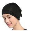 Modern Hejab mens female Black Under Scarf Tube Cap with