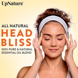 UpNature Head Bliss Essential Oil Roll On – Soothing Migraine and Head Tension Comfort with Instant Cooling Effect – Nurse Essentials Gifts