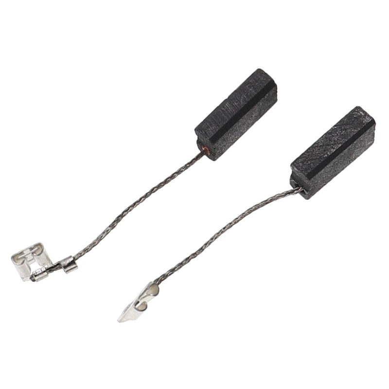 vhbw 2 x Carbon Brush Motor Carbon 4.8 x 9.8