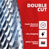 EZARC Tungsten Carbide Rotary Burr Bit, SF-5 Double Cut Carbide