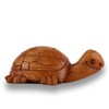 ART-CRAFT Turtle Miniature Carving Suar Wood 3 cm