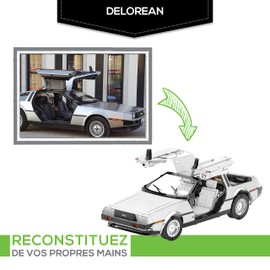 Metal Earth Delorean 3D Laser Cut Miniature Car Model Kit MMS181 Age 14 Plus