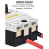 DIHOOL Heavy Duty Battery Disconnect Switch, 400 Amp DC Circuit
