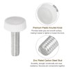 uxcell 30pcs M6 x 20mm Metric Male Thread Knurled Knobs,