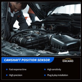 OXCANO Engine Camshaft Position Sensor Compatible with Nissan Armada 2005-2013, Pathfinder 2008 2009 2010 2011 2012, Sentra 2000 2001 2002 2003 2004 2005 2006, Titan 2004-2013, Replace# 237314M500