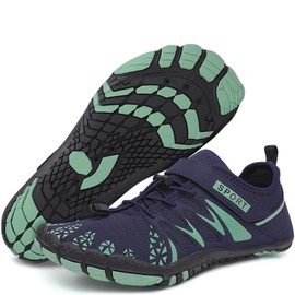 BexpAudpot Zapatos de Agua de Mujer y Hombre, Zapatos de Agua Transpirables de Secado Rápido Don Orificios De Drenaje para Playa, Natación, Paddle Surf, Vadeo, Surf y Yoga