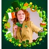 25/50/100PCS small St. Patrick's Day Clover Lapel Pins Shamrock Pin