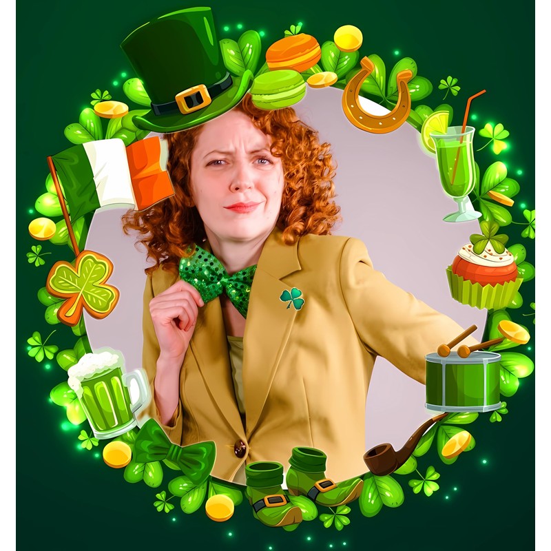 25/50/100PCS small St. Patrick's Day Clover Lapel Pins Shamrock Pin