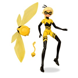 Miraculous: Tales Of Ladybug And Cat Noir Small Queen Bee Doll | 12cm Queen Bee Doll With Accessories | Chloe Superhero Queen Bee Toy Toys Bandai Dolls Range