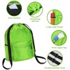 NATURAL STYLE Waterproof Drawstring Bag, Lightweight String Backpack with Water