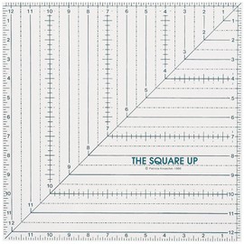 Quilt in a Day 12-1/2-Inch by 12-1/2-Inch Square Up Ruler