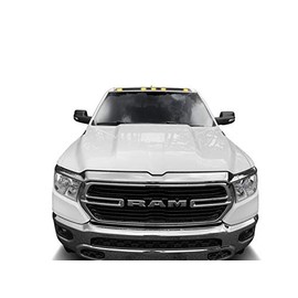 Auto Ventshade [AVS] Aerocab / Marker Light | Fits 2019 - 2024 Dodge Ram 1500 w/Sunroof (Includes TRX), 1 pc. | Black - 698173