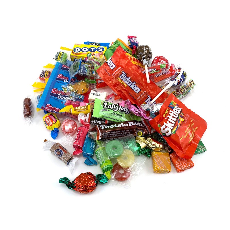 Huge Fun Mix Assorted Variety Bulk Chewy Hard Candy -