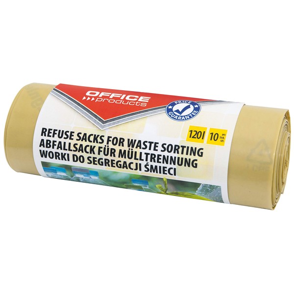 Office Products 22025232-06 - 120-L garbage bags for recycling, tear-resistant