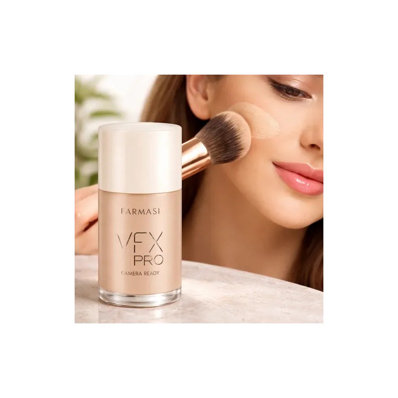 Vfx Pro Fundation Base De Maquillaje Liquida Beige 12