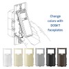 Leviton Motion Sensor Light Switch, Motion Activated, Auto-On/Auto-Off or Manual-On,