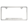 MVP Chrome License Plate Frame for Maserati