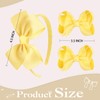 Girls’ Bow Headband & Hair Clips Set – Soft, Stylish