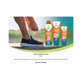 Protector Solar Corporal Fps 50+ Sport 250 ml Biodegradable con Aloe Vera Waterproof Sin Parabenos (Grande, 250 ml)