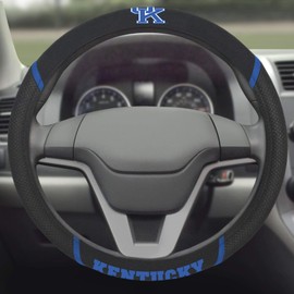 FANMATS 14816 Kentucky Wildcats Embroidered Steering Wheel Cover