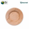 BOSNAL - Palm Leaf Biodegradable Bowls, 9.5 inch Round Soup