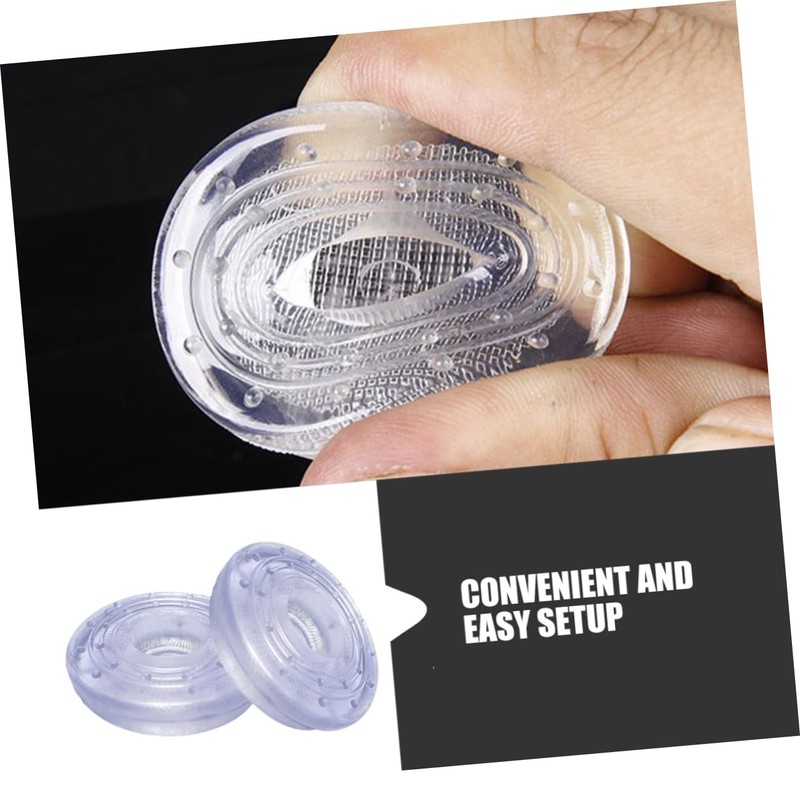 IWOWHERO 4pcs Nonskid Rubber Pads for Pull up Bar End