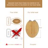 Elongated Bamboo Toilet Seat with Lid Quick Release Slow Close