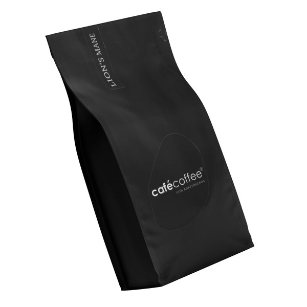 Cafécoffee - Café Funcional con adaptógeno - Melena de León - Lion's Mane | Incrementa tu concentración | tostado - molido 500 g