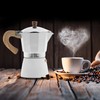 Cafetera Express HOLA Colour White Aluminium 6