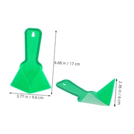 WHAMVOX 6pcs Yin- Corner Tool Drywall Cutout Tool Plastic Trowel for Wall Trim and Plastering for Diy and Professionals