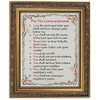 Gerffert Collection The Ten Commandments Framed Writen Inspirational Print, 13