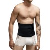 Faja Cinturilla Post Operatoria Unisex Corta Mod 136 Negro 2xg