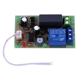 AC 220V Timer Delay Switch Module, Adjustable Timer for Input/Output Trigger 1 Second to 5 Minutes Delay Switch Module Off Card (1 Sec~ 5 Min.)