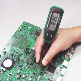 Mastech MS8910 Digital SMD Tester, Smart Function, Automatic Resistance Measurement, 30 MΩ and Capacity 30 mF, Black/Green