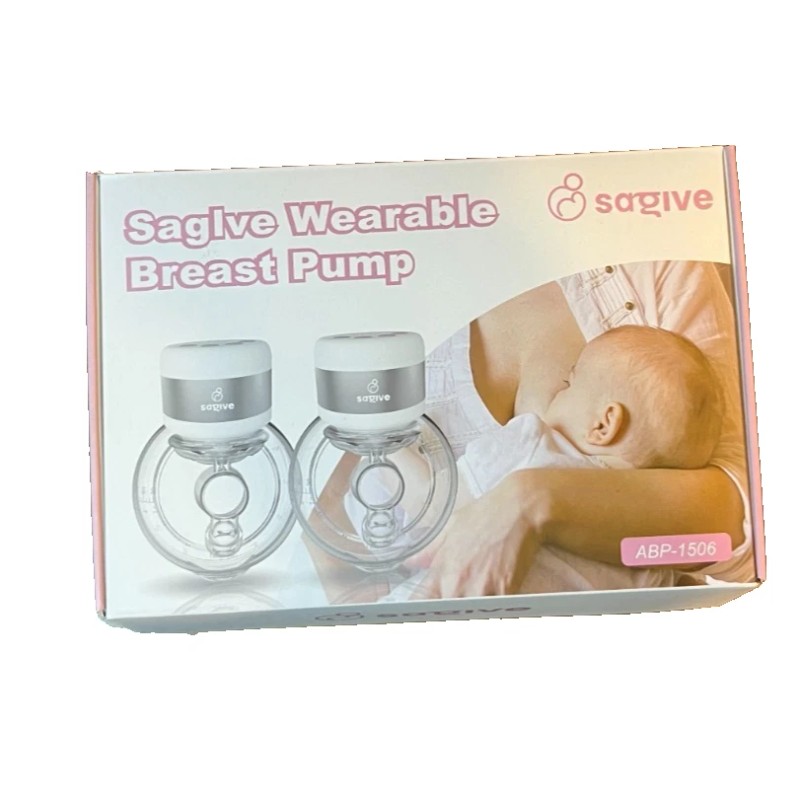 Saglve 2 pack Breast Pump Wearable, Hands-Free APP Control Portable