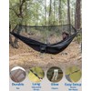 Sunyear Hammock Camping with Rain Fly Tarp and Net, Portable