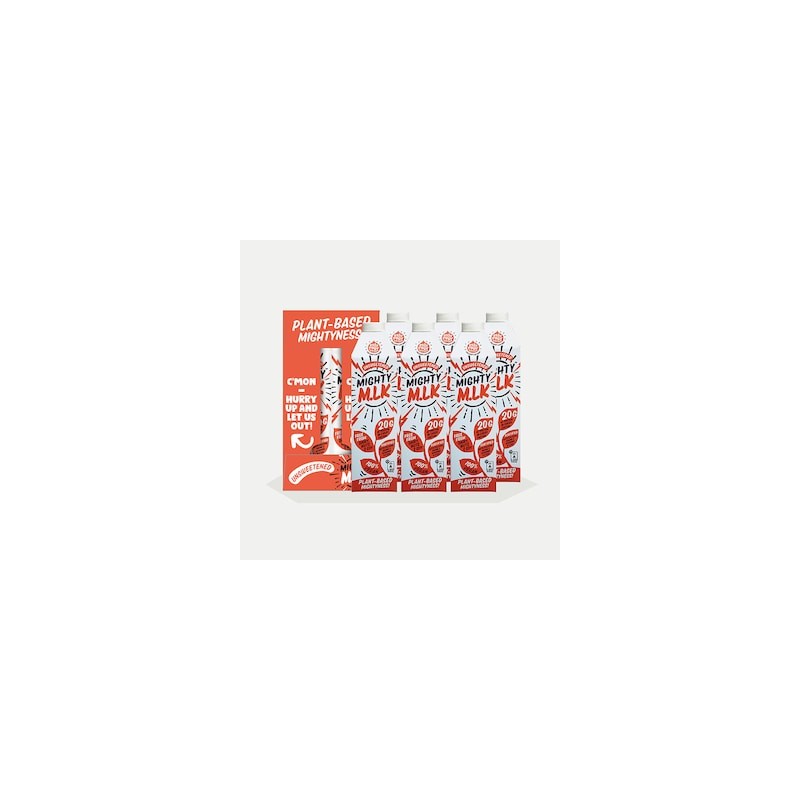 Mighty Pea Unsweetened M.lk 6 x 1L