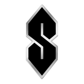 Pinsanity Cool Universal 'S' Symbol Enamel Lapel Pin