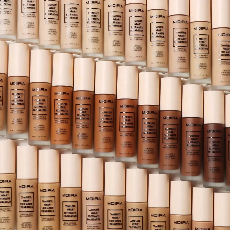 Base De Maquillaje Moira Cosmetics Soft Matte Foundation Tono 250c