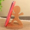 Creative Mobile Phone Toma Back With Coin Beech Wood Lazy