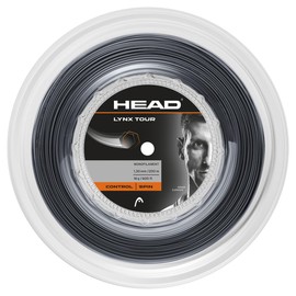 HEAD Unisex Adult Lynx Tour Roll Tennis String Black 1.25mm / 17g