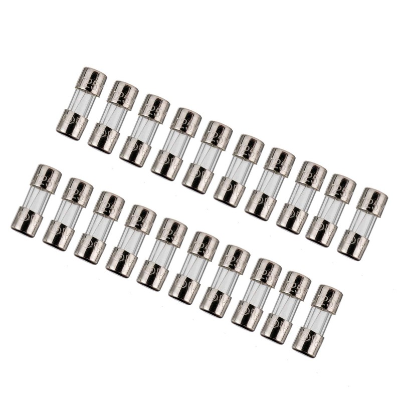 BOJACK Christmas Light Fuses Kit 3.6x10mm Mini Fuse 125V 2.5A