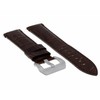 Ewatchparts 22-24mm Leather Watch Band Strap Compatible With Montblanc Timewalker