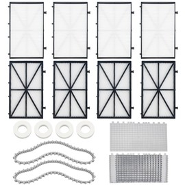 joytrace Tune Up Rebuild Kit for Dolphin Nautilus CC Plus(Not for Nautilus CC) - 9991433-R4 Filters, 6101641-R2 Brushes, 9985006-R2 Tracks & Climbing Rings Replacement Parts (Full Set)